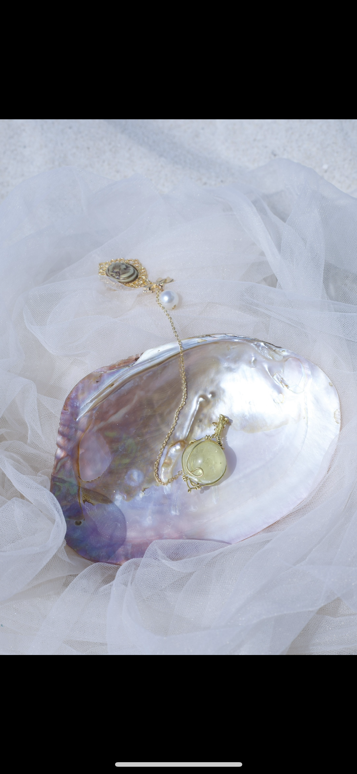 Ethereal Crystal Orb Pendulum