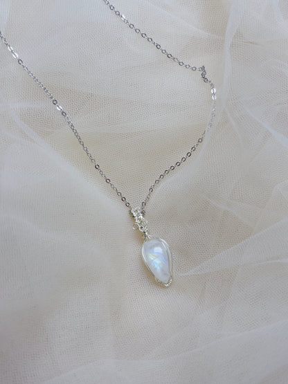 S925 Moonstone Necklace