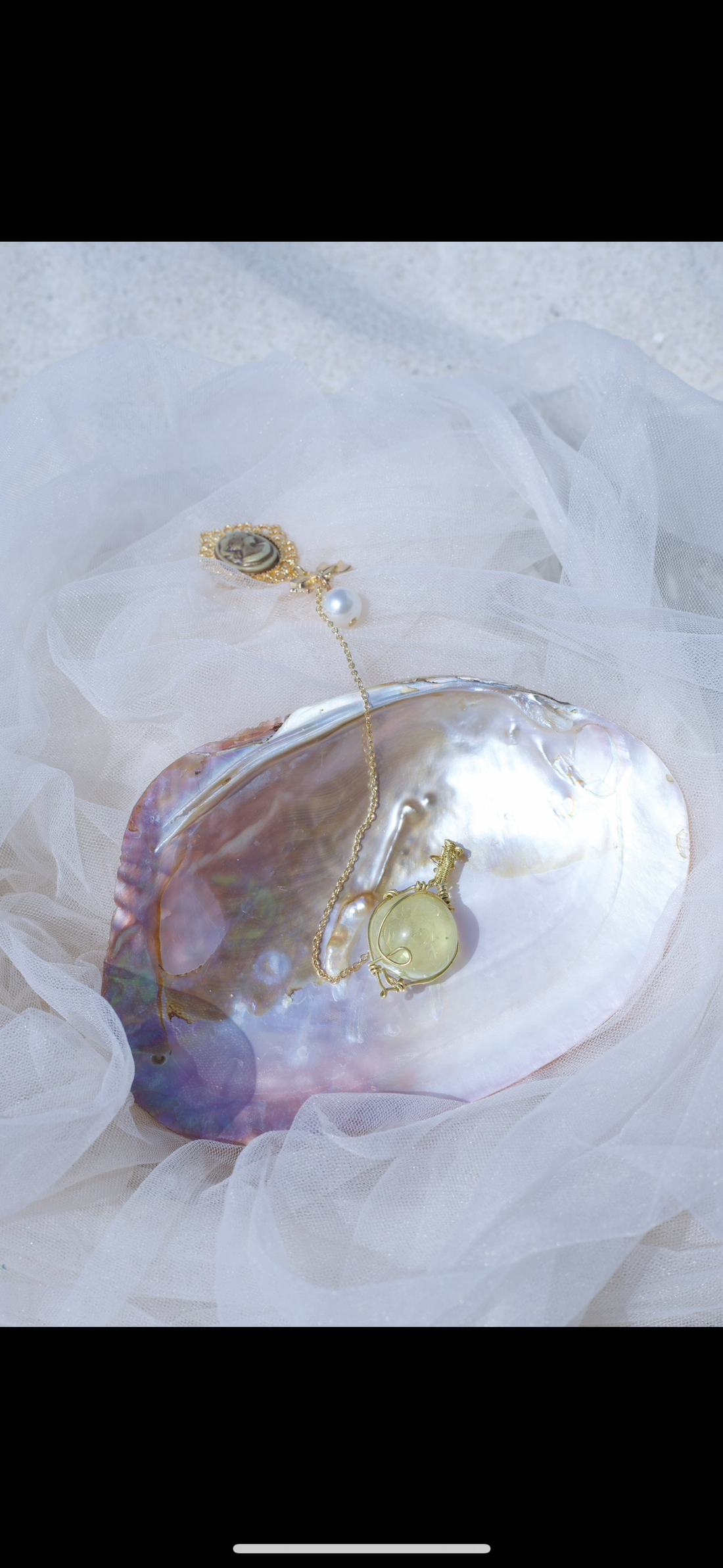 Ethereal Crystal Orb Pendulum