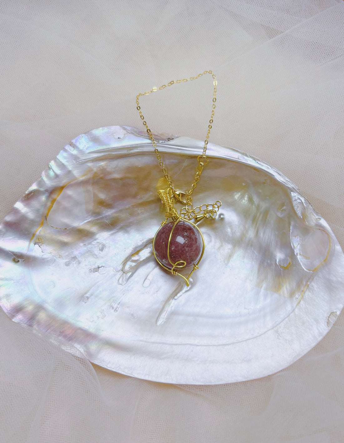 Ethereal Crystal Orb Bracelet