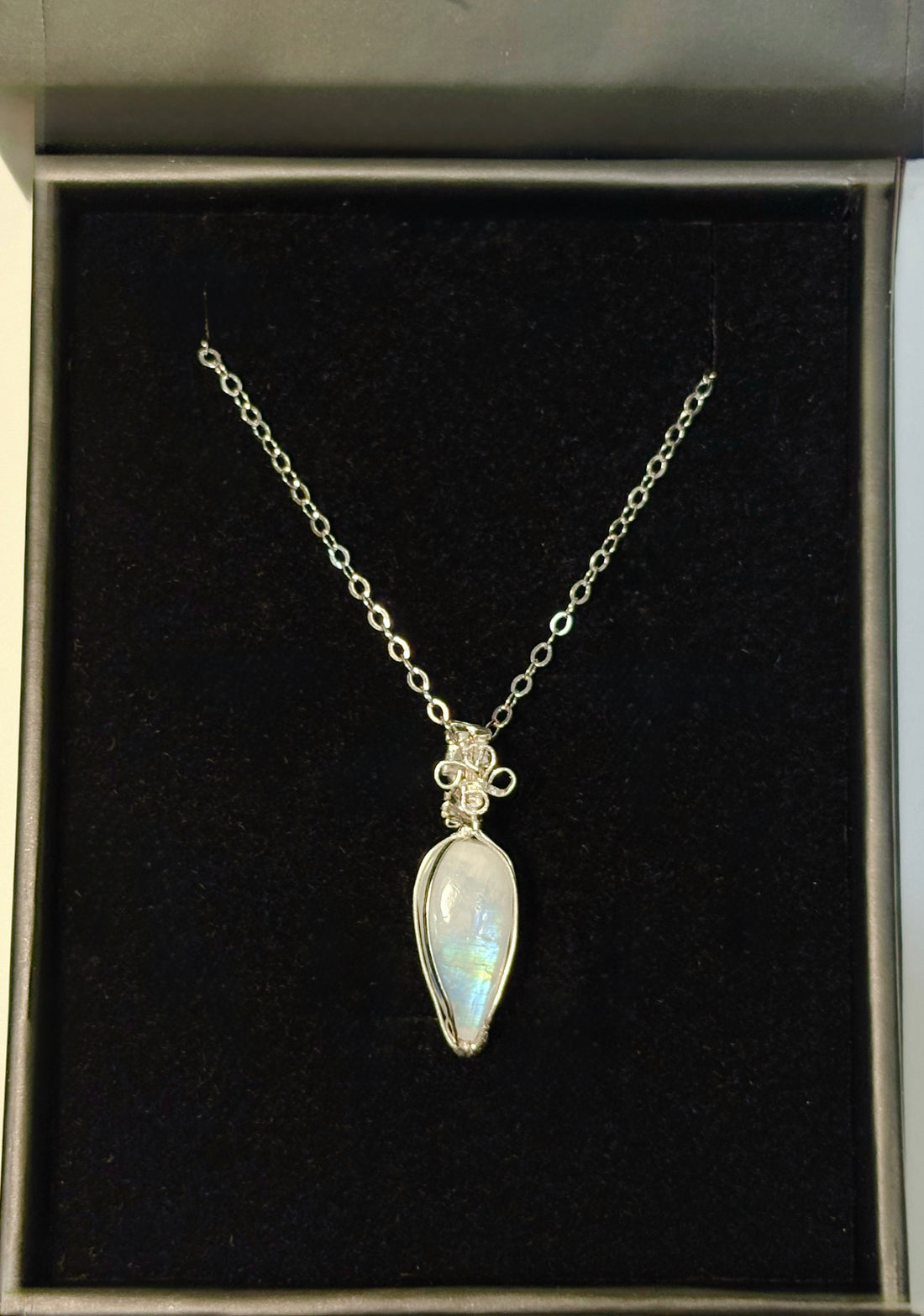 S925 Moonstone Necklace – No.01