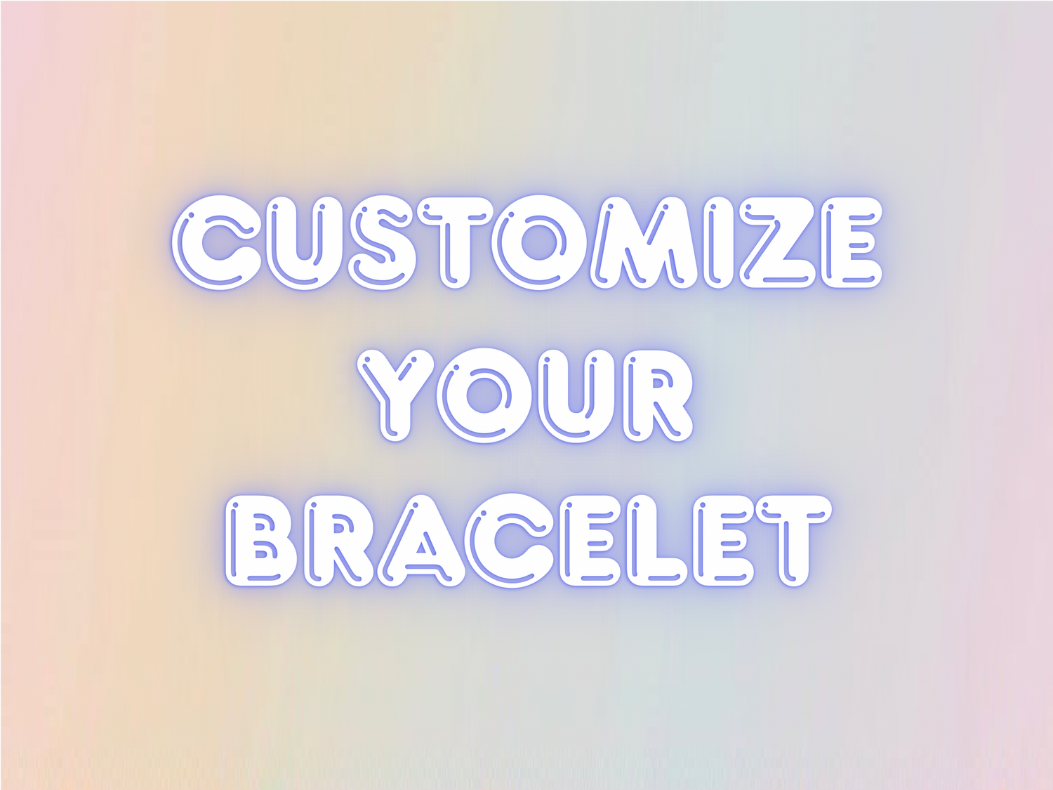 Custom Crystal Bracelet