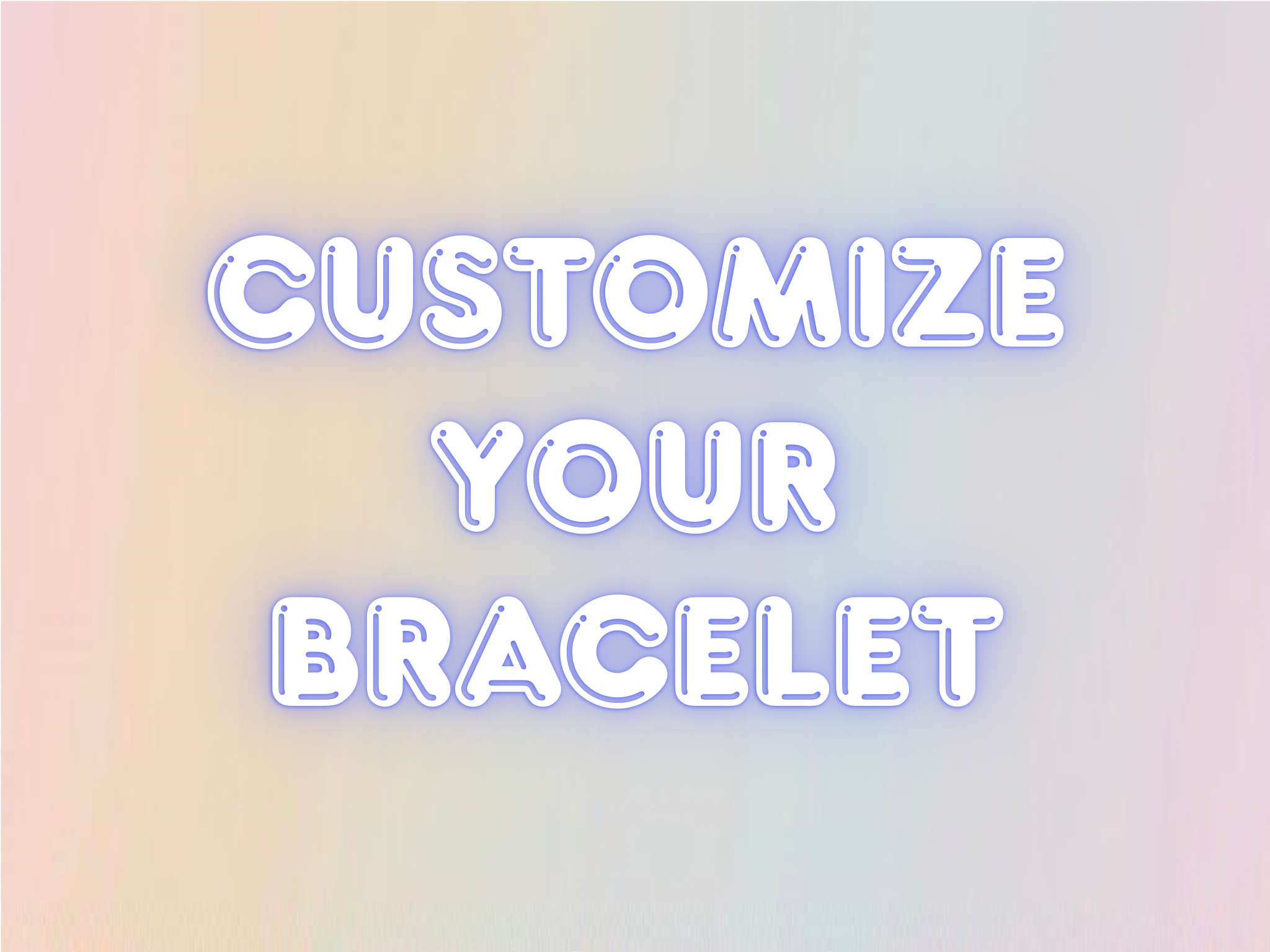 Custom Crystal Bracelet