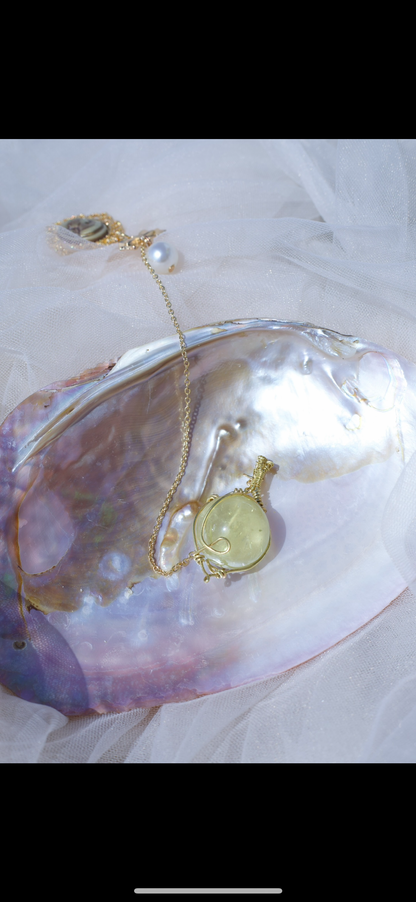 Ethereal Crystal Orb Pendulum
