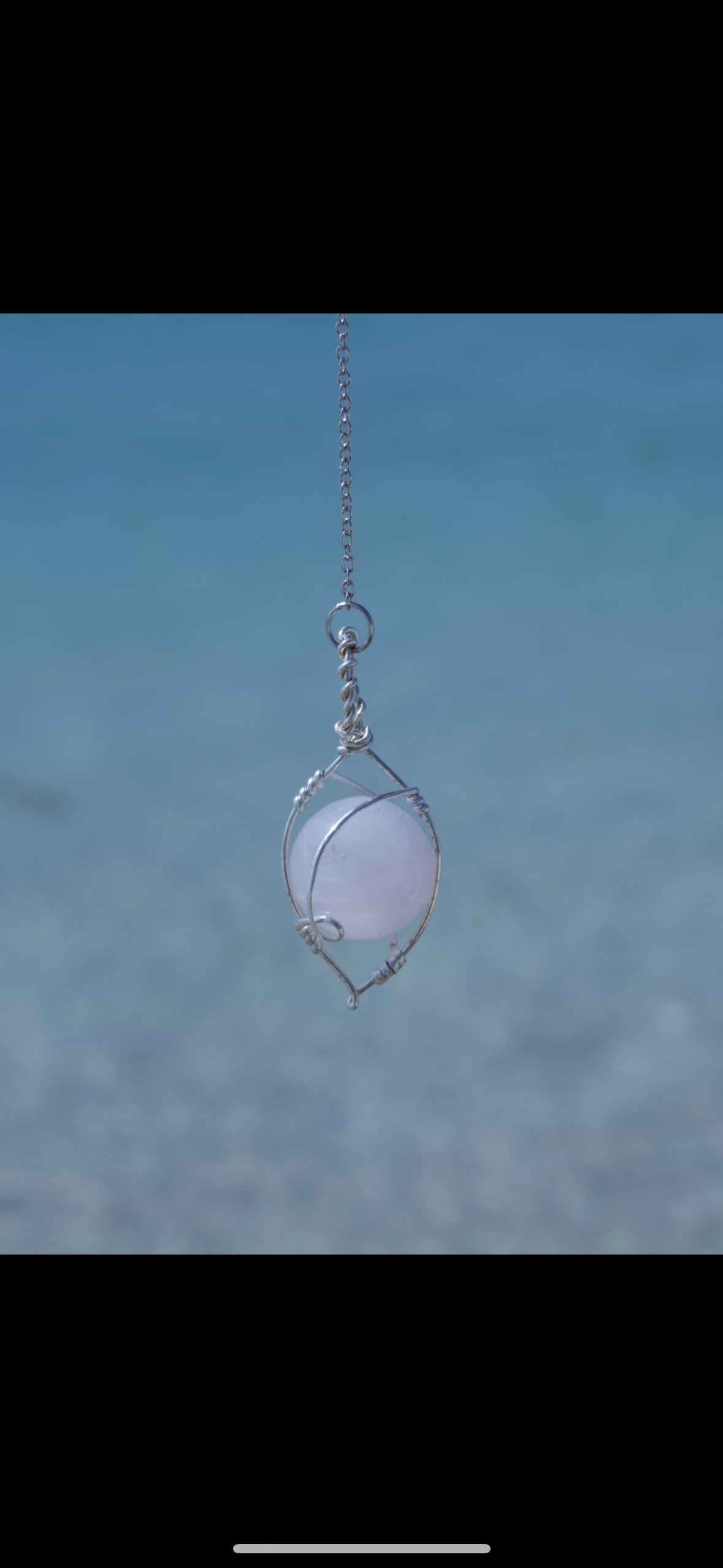 Ethereal Crystal Orb Pendulum