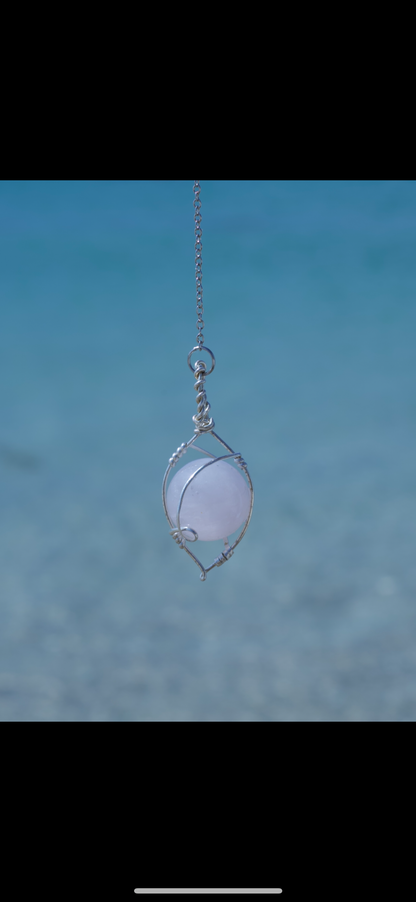 Ethereal Crystal Orb Pendulum