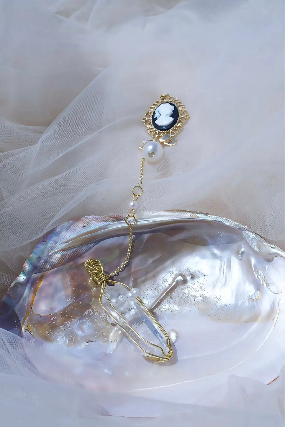 Pearl Princess Crystal Pendulum